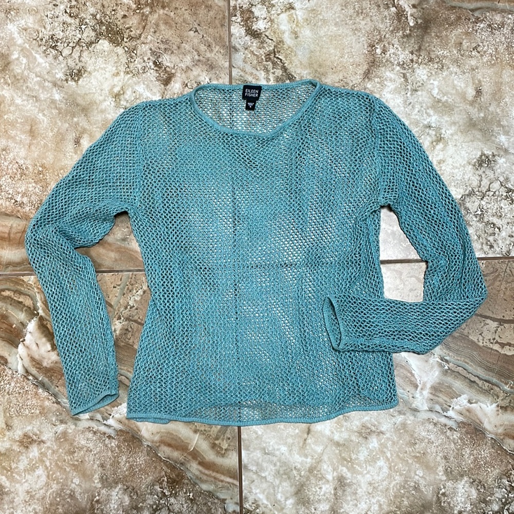 Eileen Fisher linen top